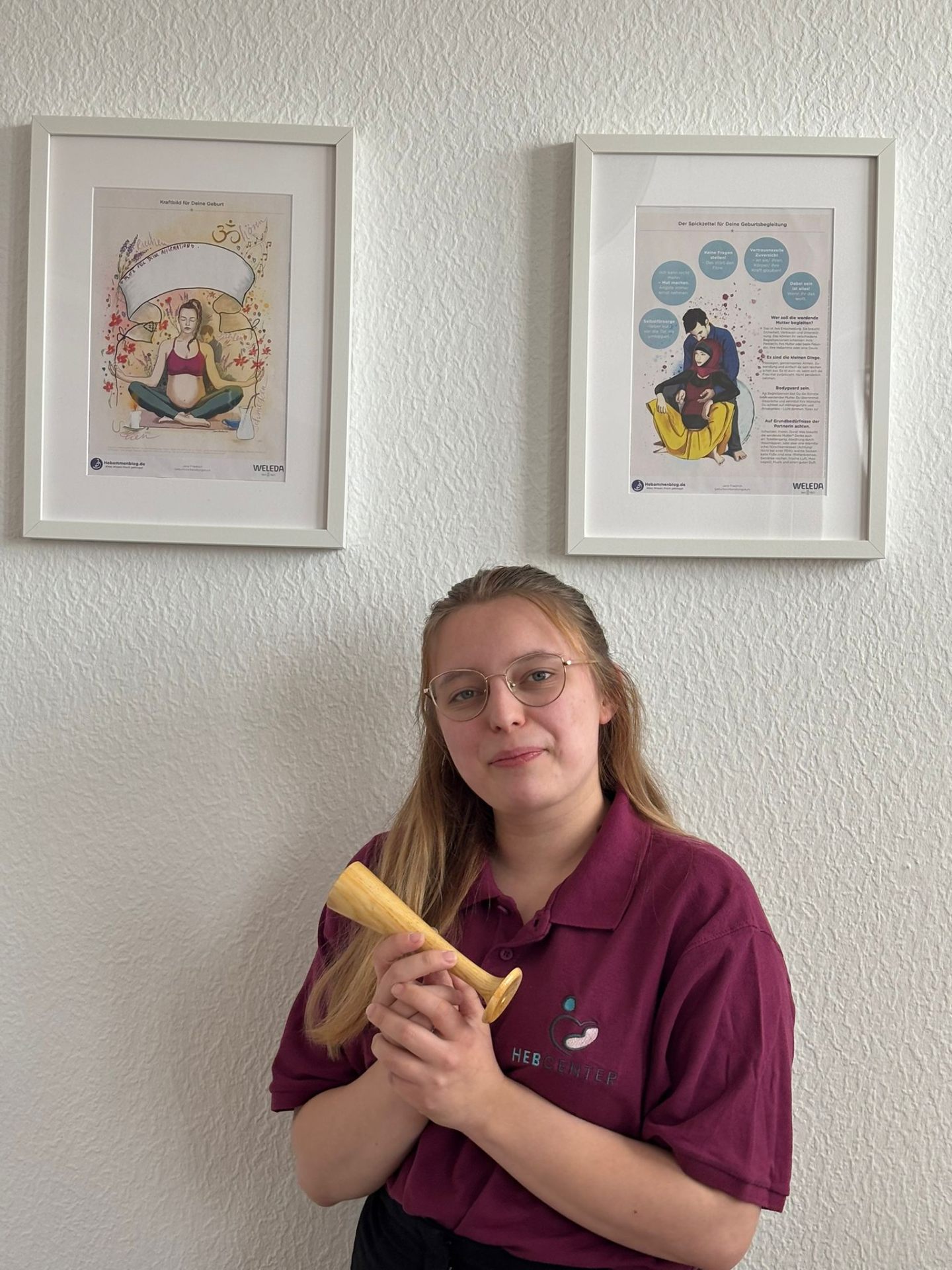 Kira, Hebamme im HebCenter Gladbeck ab September 2026