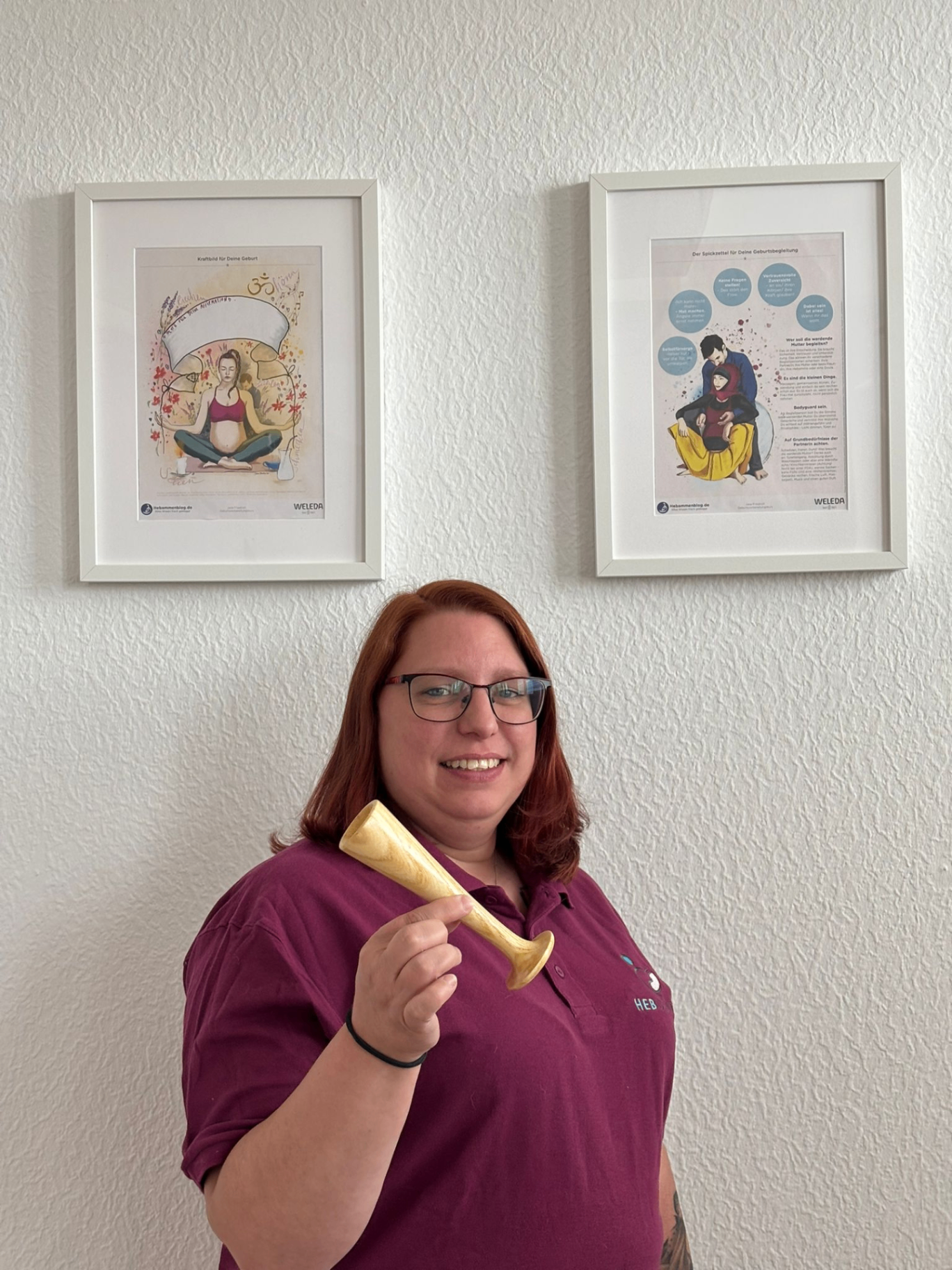Nadine, Hebamme der HebCenter Praxis in Gladbeck
